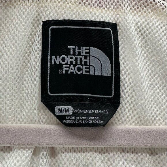 The North Face Jacket Womens Sz M Venture Rain Hyvent Full Zip White/Pink/Purple - Picture 9 of 13